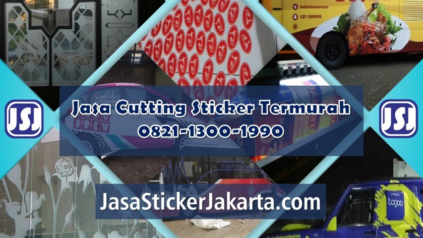 Jasa Cutting Sticker Termurah