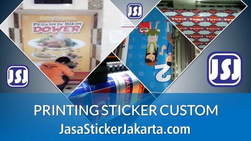 Printing Sticker Custom Jakarta