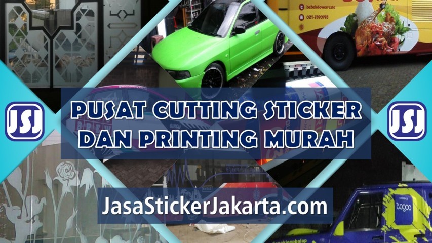 Pusat Cutting Sticker dan Printing Murah
