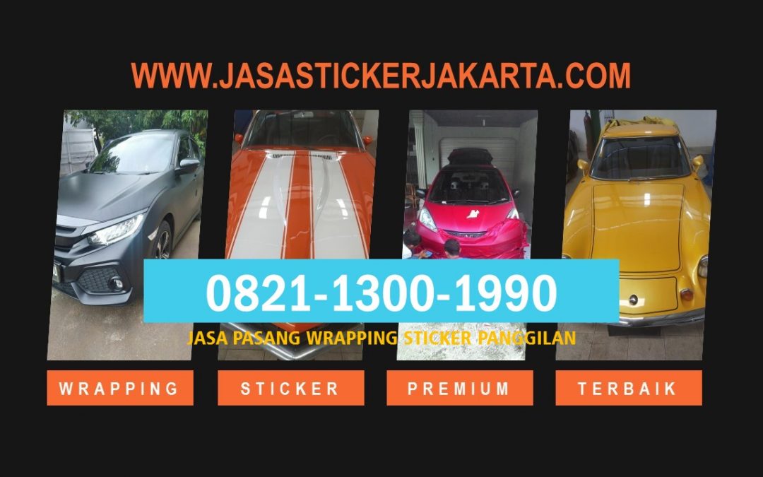 Jasa Pasang Wrapping Sticker Panggilan No. 1