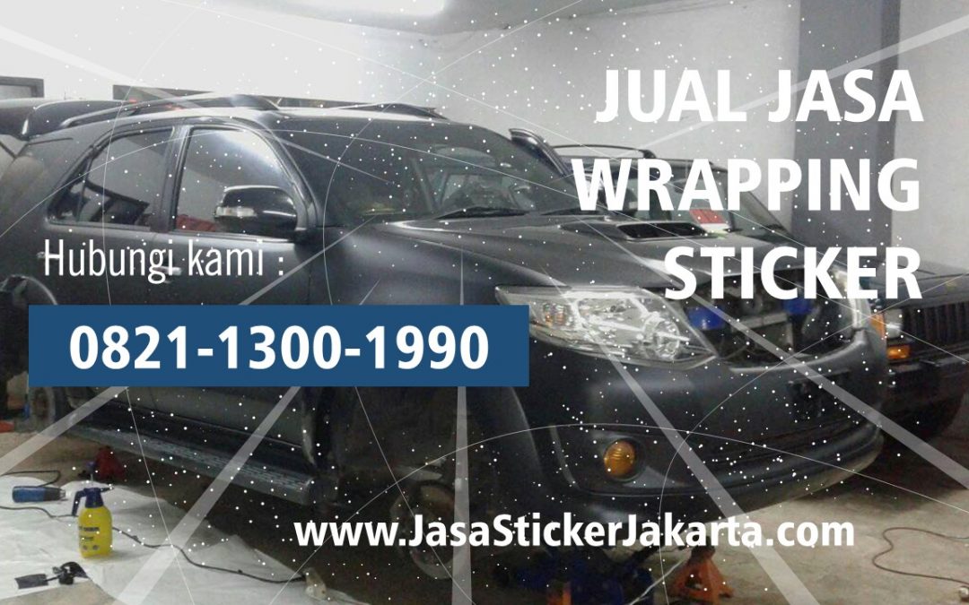Jual Jasa Wrapping Sticker
